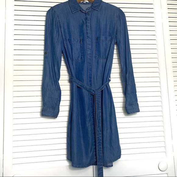 Kut from the Kloth Button Up denim dress xs - Picture 2 of 13